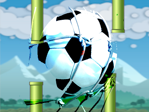 Flying football- Flapper Soccer Game 